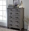 Rustic Contemporary Gray Chest of Drawers - Austin-2