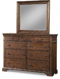 Coffee Brown Classic Traditional Dresser - Trisha Yearwood