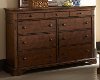 Coffee Brown Classic Traditional Dresser - Trisha Yearwood-3