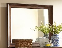 Coffee Brown Classic Traditional Mirror - Trisha Yearwood