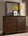 Coffee Brown Classic Traditional Mirror - Trisha Yearwood-2