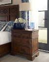 Coffee Brown Classic Traditional Nightstand - Trisha Yearwood-1