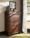 Coffee Brown Classic Traditional Chest of Drawers - Trisha Yearwood-1