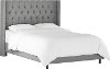 141NBBED-PWLNNGR Linen Gray Diamond Tufted Wingback Full Size Bed-2