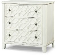 Cream Classic Traditional Bedside Chest - Trisha Yearwood