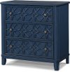 Blue Classic Traditional Bedside Chest - Trisha Yearwood-1