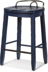 Blue Counter Height Stool -Trisha Yearwood Collection