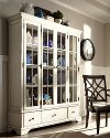 Cream Large Curio Cabinet - Trisha Yearwood Collection-1