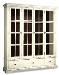 Cream Large Curio Cabinet - Trisha Yearwood-2