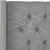 144NBBED-PWLNNGR Linen Gray Diamond Tufted Wingback California King Bed-5