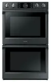 NV51K7770DG Samsung 10.2 cu ft Double Wall Oven - Black Stainless Steel 30 Inch
