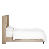 141NBBED-BRLNNSND Linen Sandstone Full Diamond Tufted - Wingback Bed-4