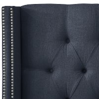 141NBBED-PWLNNNV Linen Navy Blue Tufted Wingback Full Size Bed-4