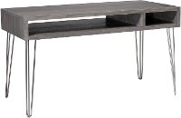 55 Inch Driftwood Modern Laptop Desk - Studio