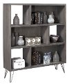Modern Contemporary Driftwood Brown Bookcase - Studio