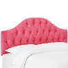 2720TMSTFLM Mystere Flamingo Tufted Twin Upholstered Headboard