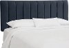 3651FMSTECL Eclipse Black Seam Full Channel Headboard