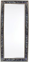 Clearance Blue and Silver Floor Mirror
