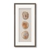 Natural Agate Shadow Box with Reclaimed Wood Frame