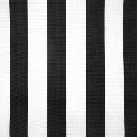 480TCNPSTRBLC Black & White Stripe Upholstered Twin Headboard-2