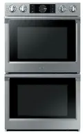 NV51K7770DS Samsung 10.2 cu ft Double Wall Oven - Stainless Steel 30 Inch