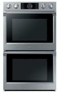 NV51K7770DS Samsung 30 Inch Smart Double Wall Oven with Steam - 10.2 cu. ft. Stainless Steel