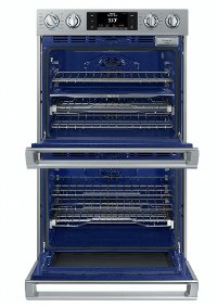 NV51K7770DS Samsung 30 Inch Smart Double Wall Oven with Steam - 10.2 cu. ft. Stainless Steel-2