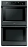 NV51K6650DG Samsung 10.2 cu ft Double Wall Oven - Black Stainless Steel 30 Inch