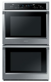 NV51K6650DS Samsung 30 Inch Smart Double Wall Oven - 10.2 cu. ft. Stainless Steel