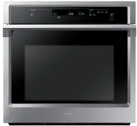 NV51K6650SS Samsung 30 Inch Smart Single Wall Oven - 5.1 cu. ft. Stainless Steel