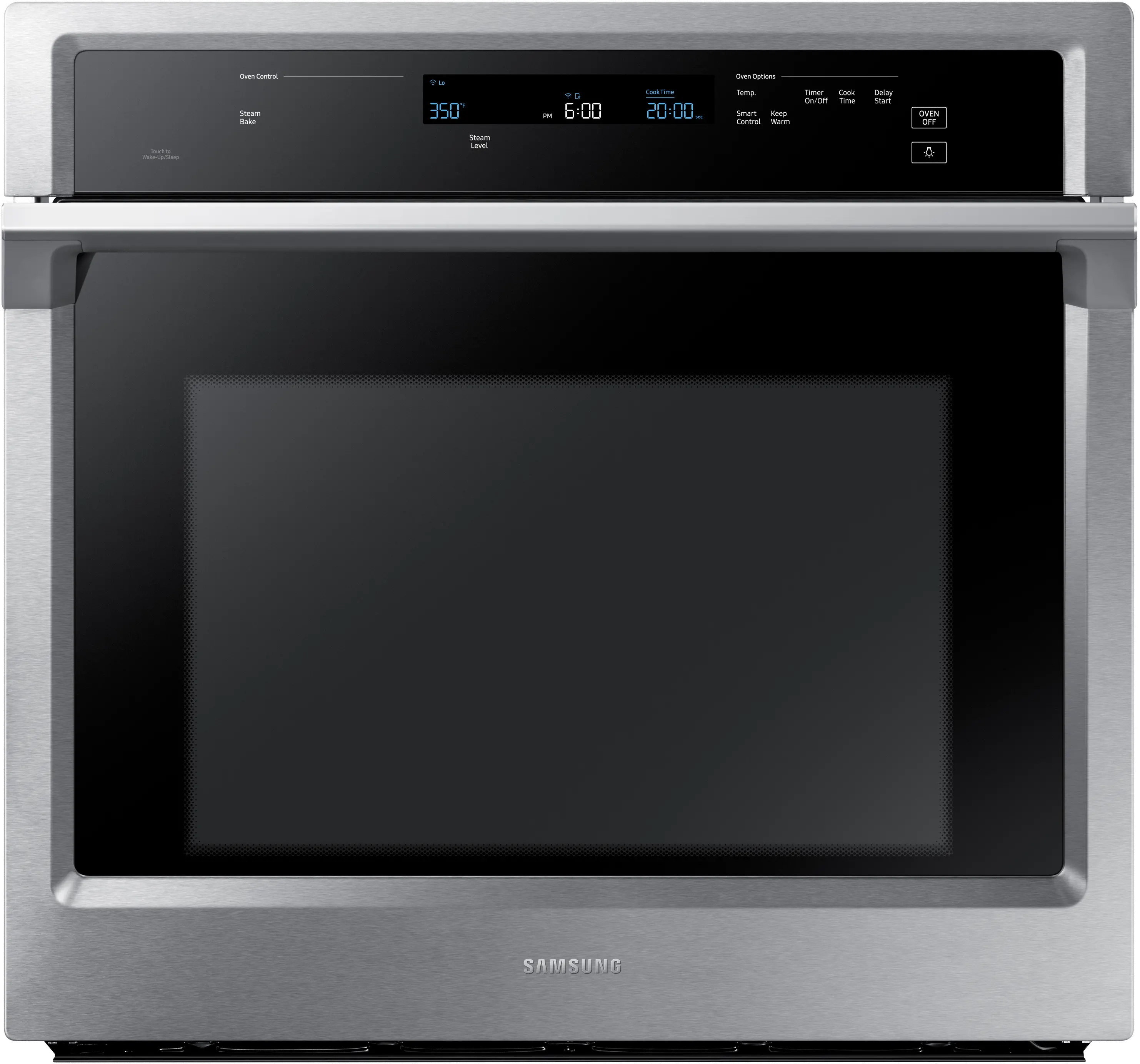 NV51K6650SS Samsung 30 Inch Smart Single Wall Oven - 5.1 cu. ft. Stainless Steel-5