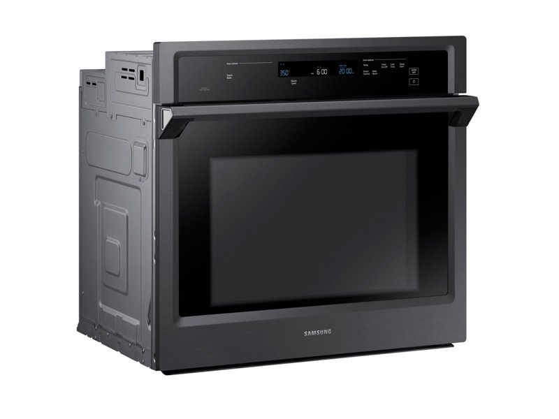 NV51K6650SG Samsung 30 Inch Smart Single Wall Oven with Steam - 5.1 cu. ft. Black Stainless Steel-3