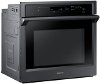 NV51K6650SG Samsung 30 Single Convection Wall Oven With Steam Cook - Matte Black Stainless Steel-3