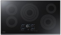 NZ30K7570RG Samsung 30 Inch Smart Smoothtop Electric Cooktop - Matte Black Stainless Steel