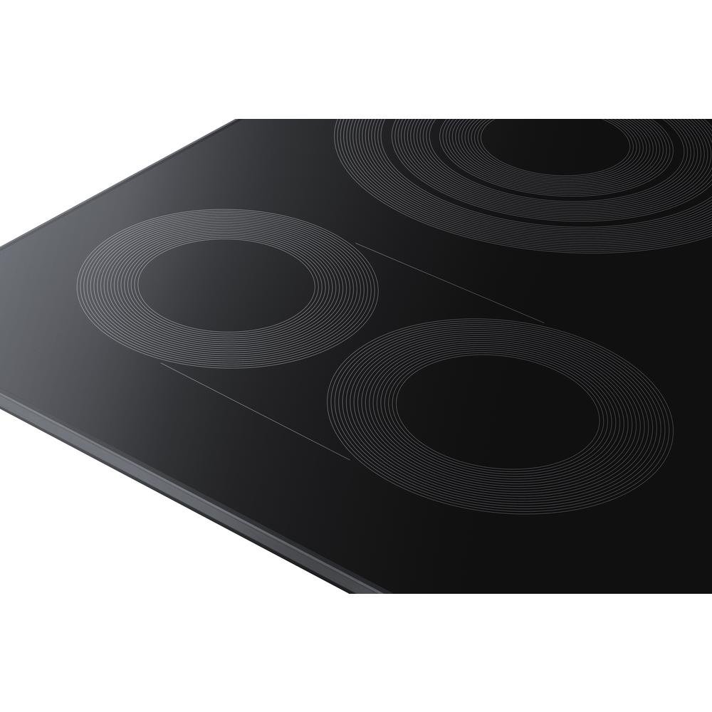 NZ30K7570RG Samsung 30 Inch Smart Smoothtop Electric Cooktop - Matte Black Stainless Steel-4