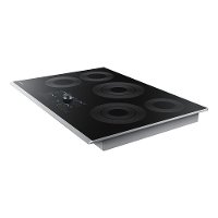 NZ30K7570RS Samsung 30 Inch Smart Smoothtop Electric Cooktop with Touch Controls - Stainless Steel-3