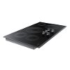 NZ36K6430RG Samsung 36 Inch Smart Smoothtop Electric Cooktop with Rapid Boil - Black Stainless Steel-3