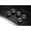 NZ36K6430RS Samsung 36 Inch Electric Cooktop - Black and Stainless Steel-6