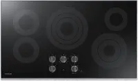 NZ36K6430RS Samsung 36 Inch Smart Smoothtop Electric Cooktop with Rapid Boil - Stainless Steel