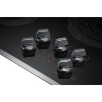 NZ36K6430RS Samsung 36 Inch Smart Smoothtop Electric Cooktop with Rapid Boil - Stainless Steel-6