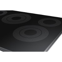 NZ30K6330RG Samsung 30 Inch Smart Smoothtop Electric Cooktop - Black Stainless Steel-2