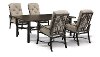 Chatham Collection 5 Piece Outdoor Patio Dining Set