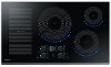 NZ36K7880UG Samsung 36 Inch Smart Induction Cooktop - Black Stainless Steel