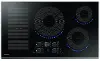 NZ36K7880UG Samsung 36 Inch Smart Induction Cooktop - Black Stainless Steel