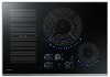 NZ30K7880UG Samsung 30 Inch Smart Induction Cooktop - Black Stainless Steel
