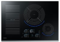 NZ30K7880UG Samsung 30 Inch Smart Induction Cooktop - Black Stainless Steel