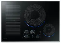 NZ30K7880UG Samsung 30 Inch Smart Induction Cooktop - Black Stainless Steel