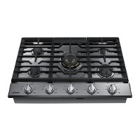 NA30K7750TS Samsung 30 Inch Smart Gas Cooktop with Bluetooth Connectivity - Stainless Steel
