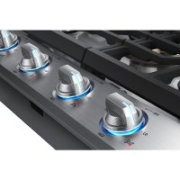 NA30K7750TS Samsung 30 Inch Smart Gas Cooktop with Bluetooth Connectivity - Stainless Steel-4