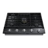 NA36K7750TG Samsung 36 Inch Gas Cooktop - Black-4